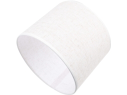 Luminária Cilíndrica de Linho Simples para Decoração de Casa, Que Difunde uma Luz Suave e Não Irritante. SFUSHOS