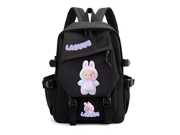 Nova Mochila Monster, 42 Cm X 28 21 Cm, Com Estampas Fofas De Personagens, Perfeita Para O Uso Diário. Aquaforge