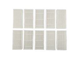 Conjunto De 10 Filtros Hepa Laváveis De Reposição Para Aspirador Robô Vcr04w._ptg