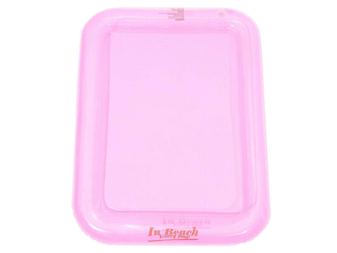 Bandeja Inflável Para Brincar Na Praia Com Areia, Ideal Atividades Educativas Infantis (rosa) -aquaforge