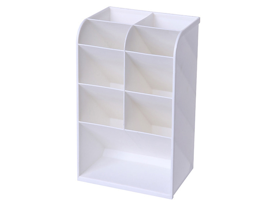 Organizador De Secretária Portátil, Porta Lápis E Canetas De Alta Capacidade