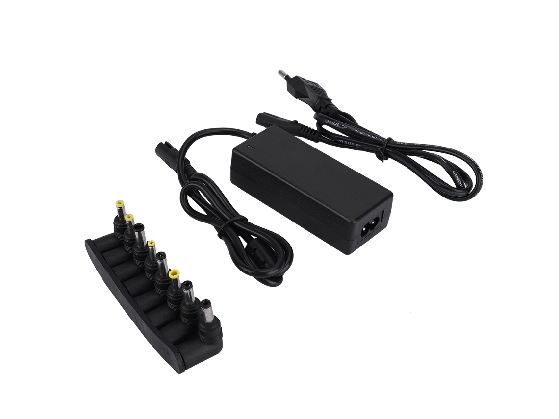 Adaptador De Energia 8 Portas Padrão Europeu 100-240v, Multifuncional Para Laptop E Tablet.