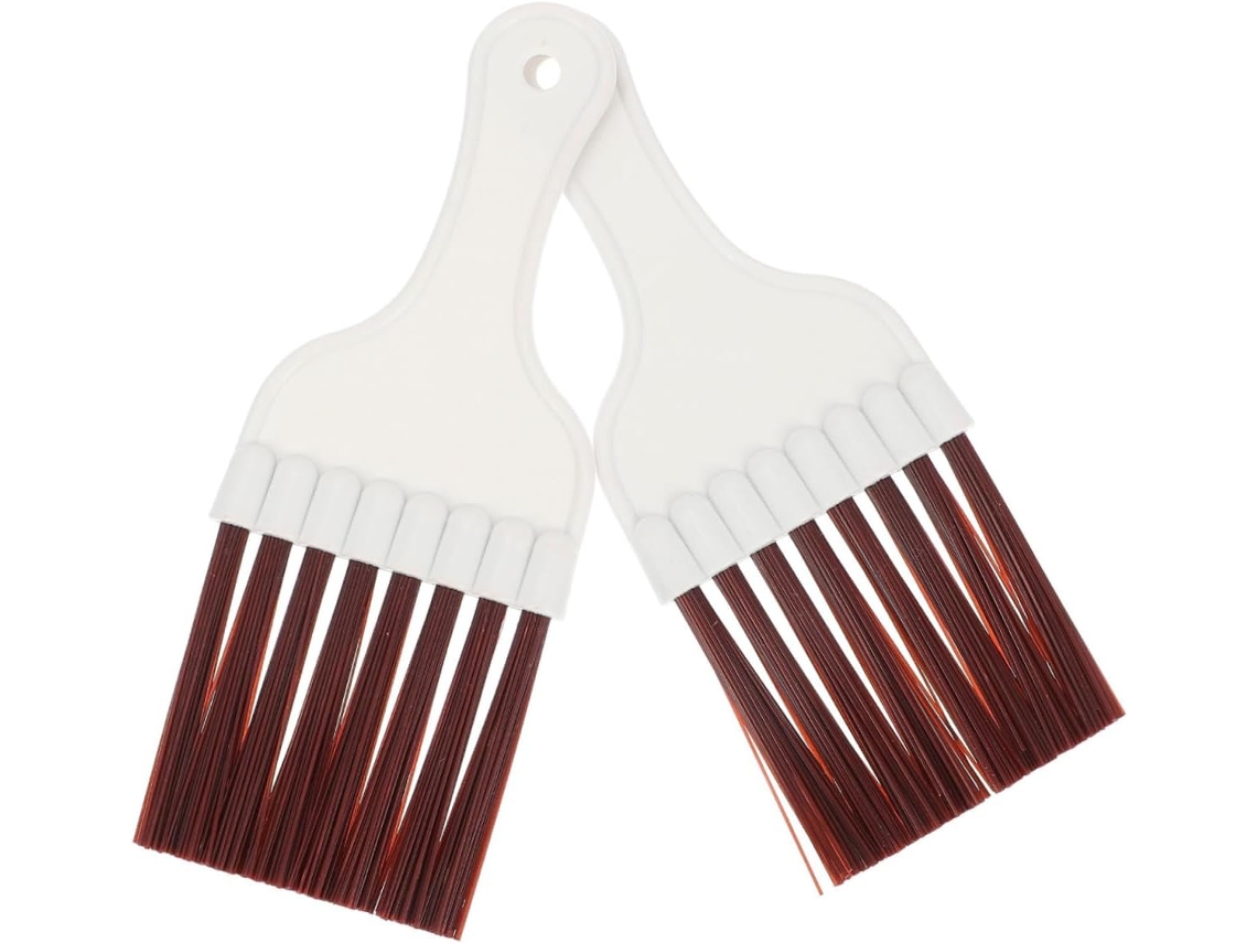 Escova De Limpeza Para Aletas De Ar Condicionado Portátil De Camping, Abs, 2 Unidades