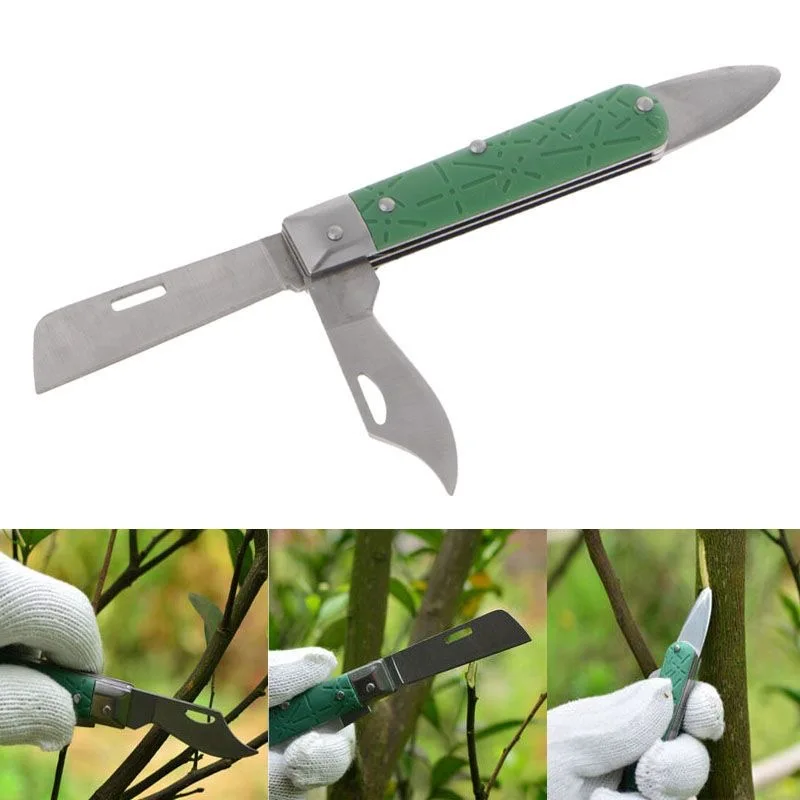 Tesoura de Poda Multifuncional em Aço Inoxidável para Jardim, Tipo Dobrável. MDUG