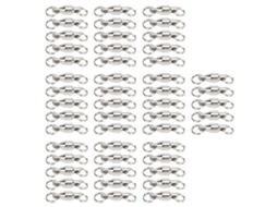 Pivôs de Rolamento 50pcs Aço Inox para Pesca