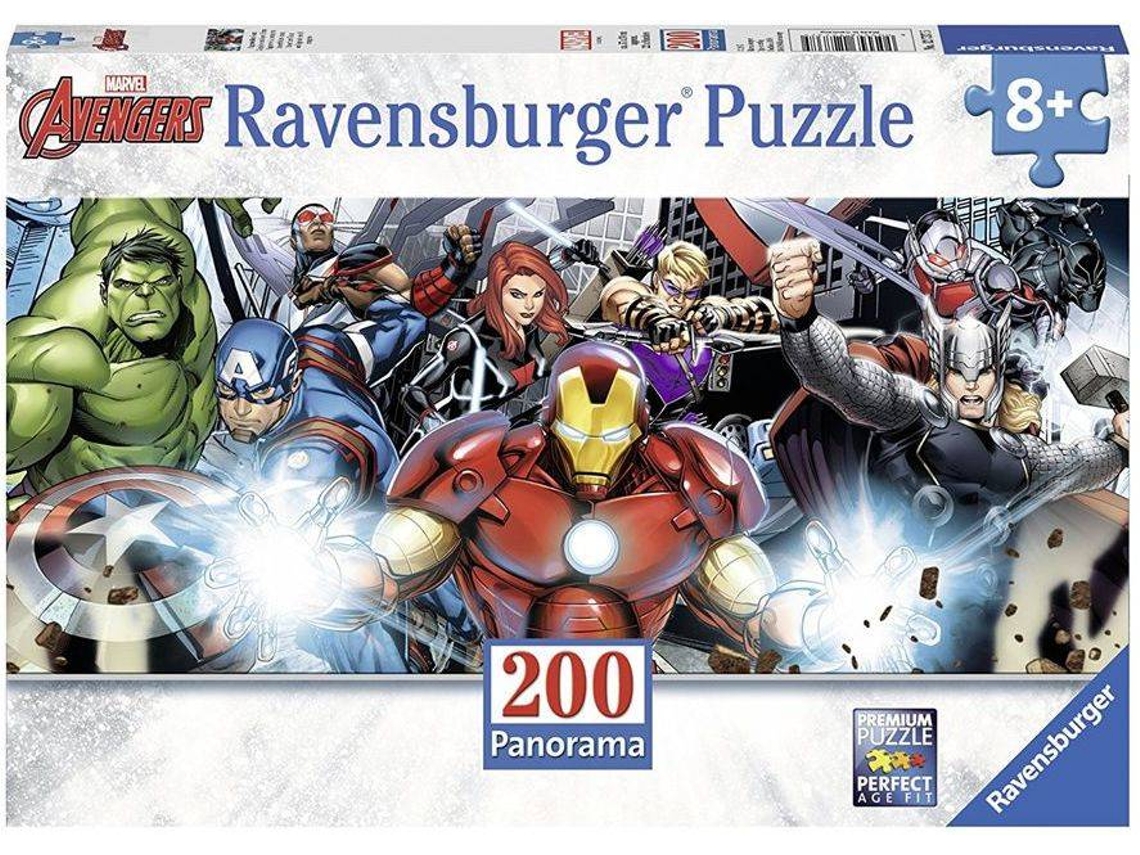 Puzzle RAVENSBURGUER Avengers Panorama (200 peças)