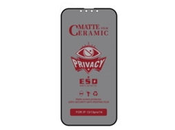 Película Ecrã Iphone 15 Pro Max Privacidade Vidro Temperado Antirrisco