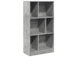 Estante Derivados de Madeira Cinzento Cimento MAISON EXCLUSIVE (57x28,5x107,5 cm)