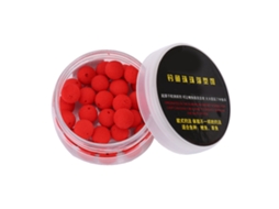 Isca Flutuante de Espuma para Pesca de Carpa Vermelha 12mm 30un