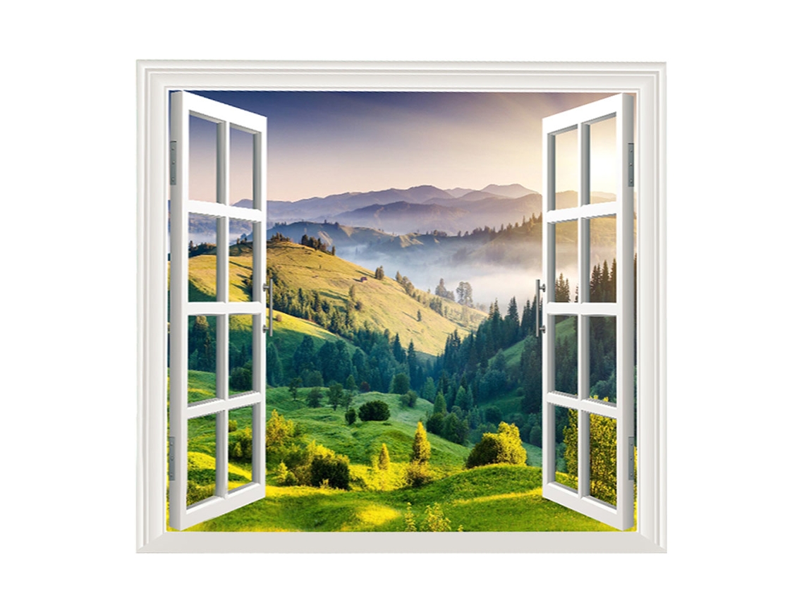 Tapestry Parede Verde Montanha Bohemia LAXISCREED