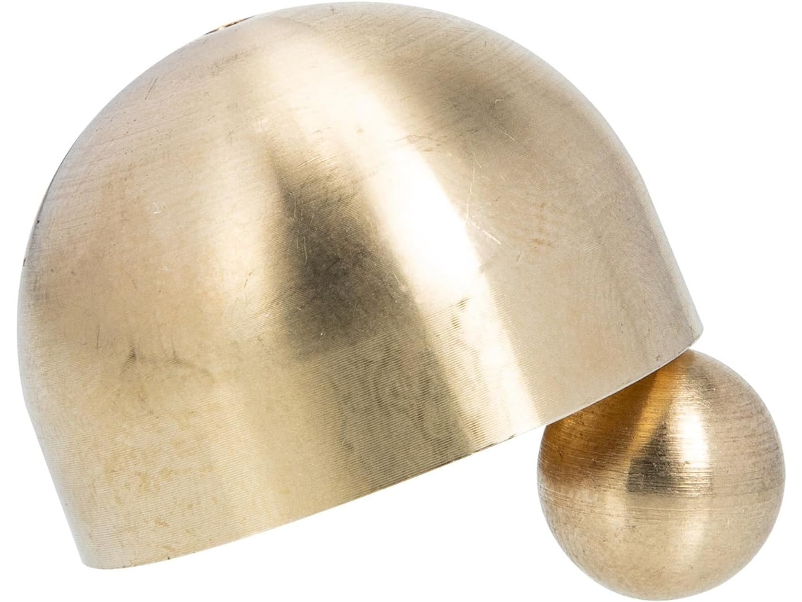 Sino Da Beauvorty Cobre Resistente Dourado, Acessório Sinos De Vento Japoneses E Geladeira, Ideal Decoração