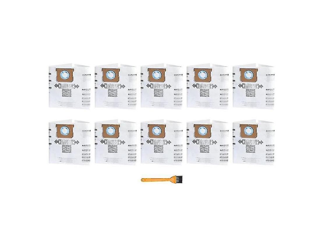 Acessório Aspiradores Compatibilidade Universal Saco Filtro 10 Pcs Vac 5-8 Galões Tipo E