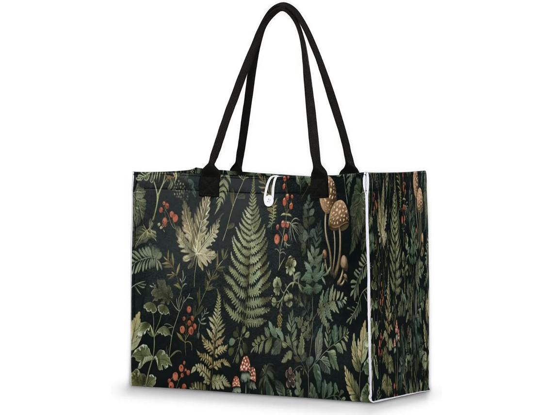 Bolsa de Ombro Grande Tropicallife com Estampas de Flores (42x17x33 cm)
