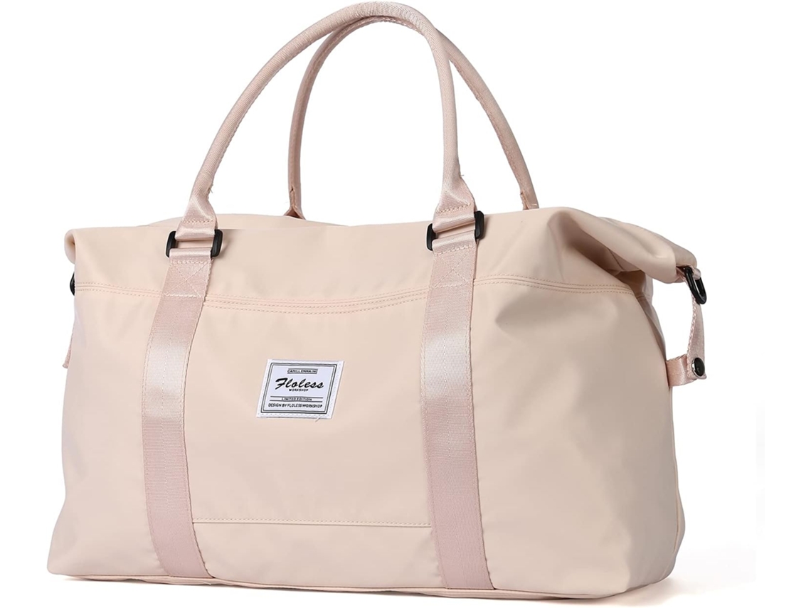 Mala de Viagem AQUAFORGE em Couro Pu, Impermeável, para Roupas, Rosa