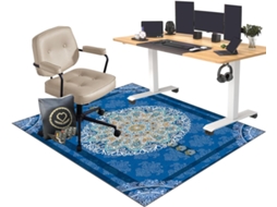 Tapete Cadeira Gamer Protetor Piso Antiderrapante 60 X 70 Cm Parquet Escritório, Pisos Rígidos, Piso,