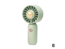 Ventilador Portátil Elétrico Pequeno, Recarregável Via Usb.