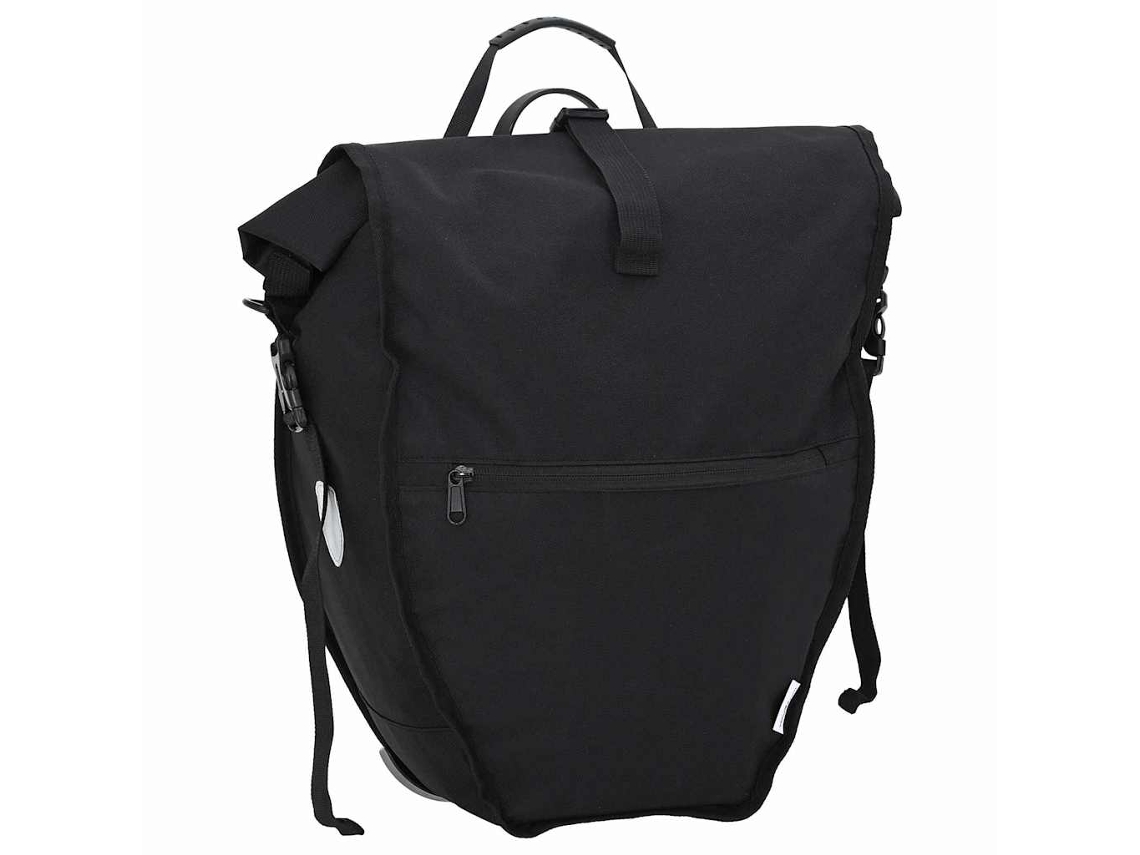 Vidaxl Bolsa De Bicicleta Preto 32,5 X 17 X 57 Cm Poliéster