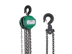 Talha De Corrente Manual Triangles, 1 Tonelada, Altura De Elevação 5 M, Verde