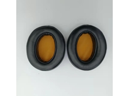 Almofada para Auscultadores Sennheiser Momentum 2.0 de Orelhas de Espuma Macia Pele de Carneiro Preto XIAOMOYU