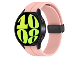 Pulseira De Silicone Preta Dobrável Com Fecho Magnético, Tamanho Grande.