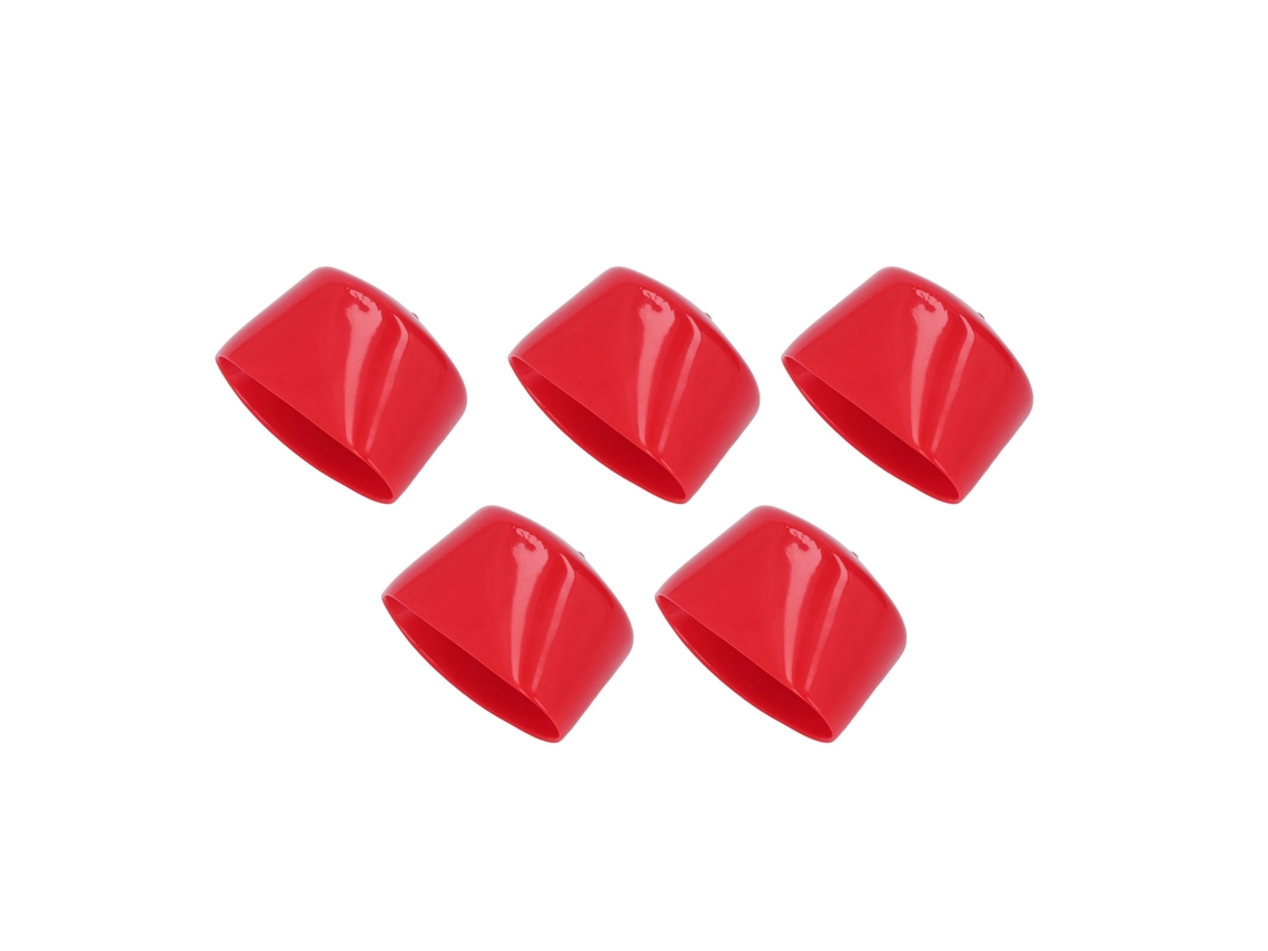 5 Tampas Parafuso Capa Protetora Pvc 60mm