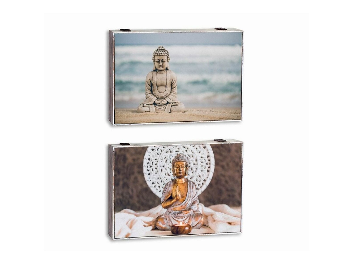 Quadro DKD HOME DECOR (Madeira - Multicor)