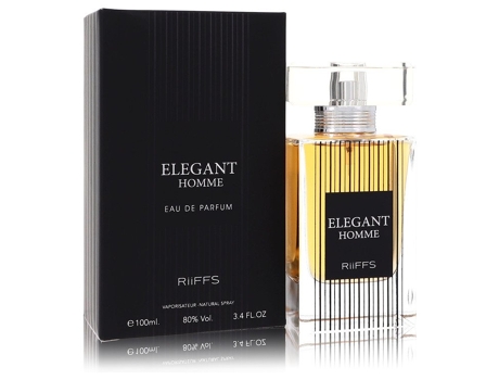Perfume Masculino RIIFFS Elegant Homme RIIFFS Eau de Parfum 3.4 Oz For Men 100 Ml