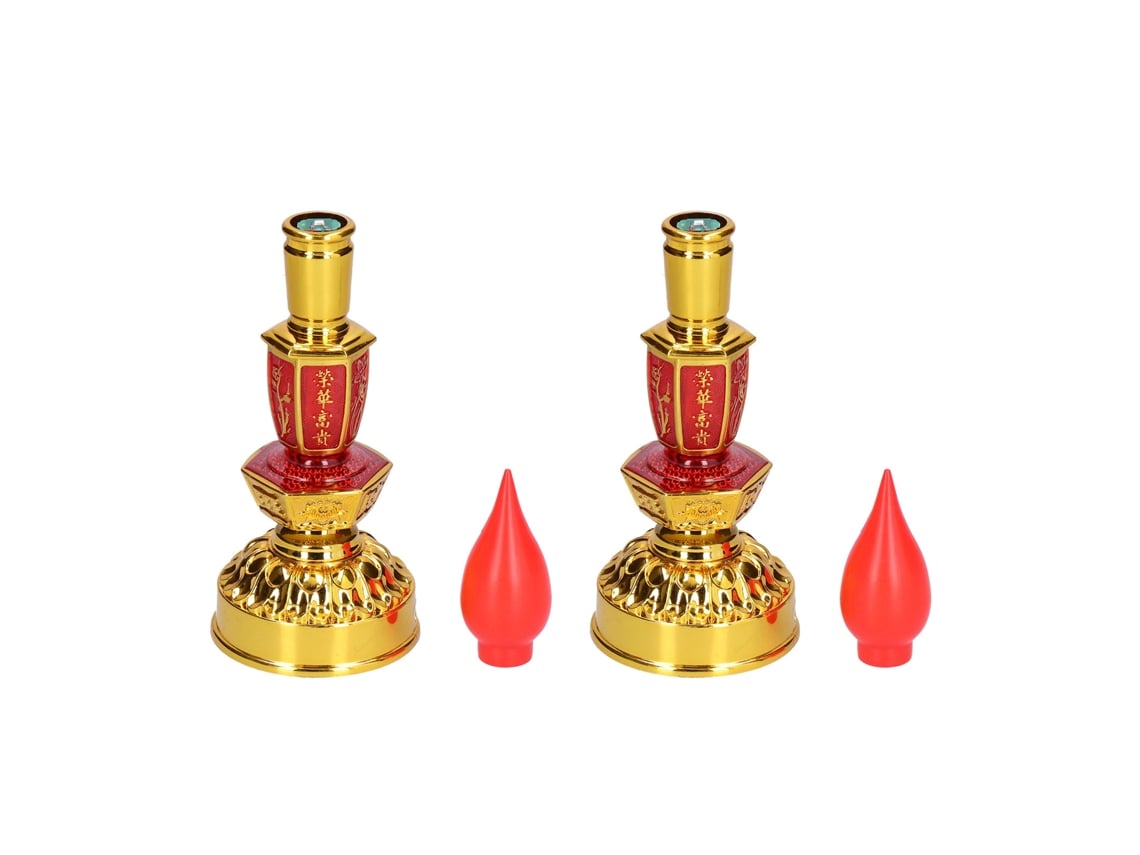 Lâmpada de Velas LED de Baixo Consumo Estilo Chinês | S/MARCA