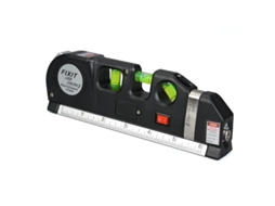Nível a laser multifuncional, tamanho métrico, marcador a laser 3 em 1, ferramenta de medição de distância de alta precisão