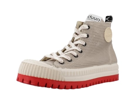 Sapatos de Mulher DUUO Col Net Tecido Castanho (37)