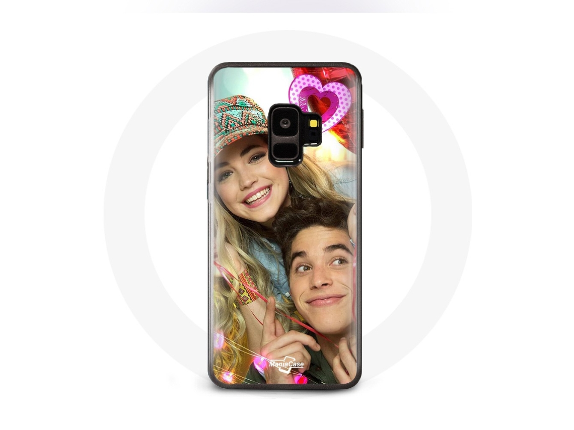 Capa para Samsung Galaxy S9 Plus Go! Vive a Tu Manera Mía Cáceres e Álvaro Paz Go! Live Your Way