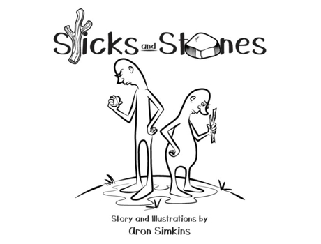 Livro Sticks And Stones De Aron Simkins (inglês)