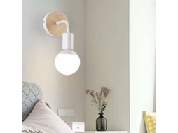 BRILVIBERA Luminárias de parede modernas para ambientes internos e externos, infantis