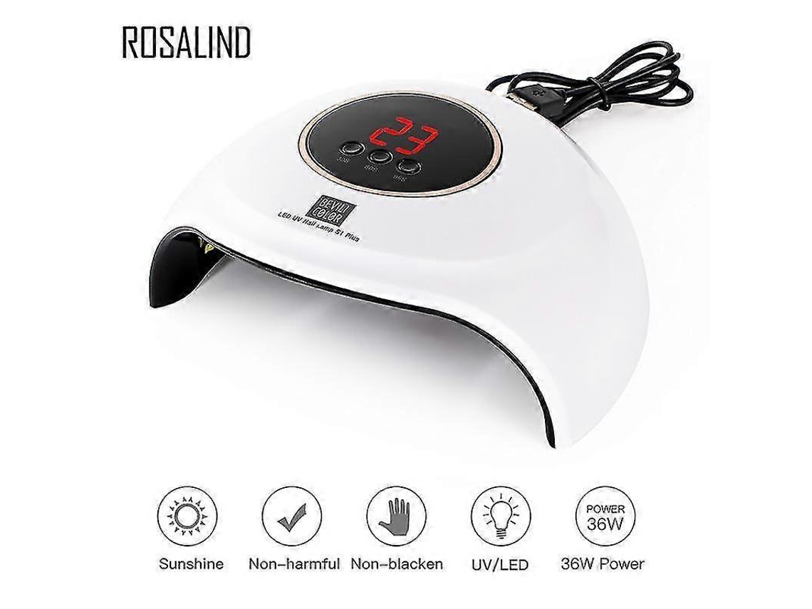 Secador De Unhas Com Lâmpada Led Uv De 36w Ly Ebike