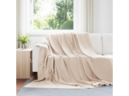 Vidaxl Cobertores De Sofá 6 Pcs Bege 220 X 240 Cm Lã