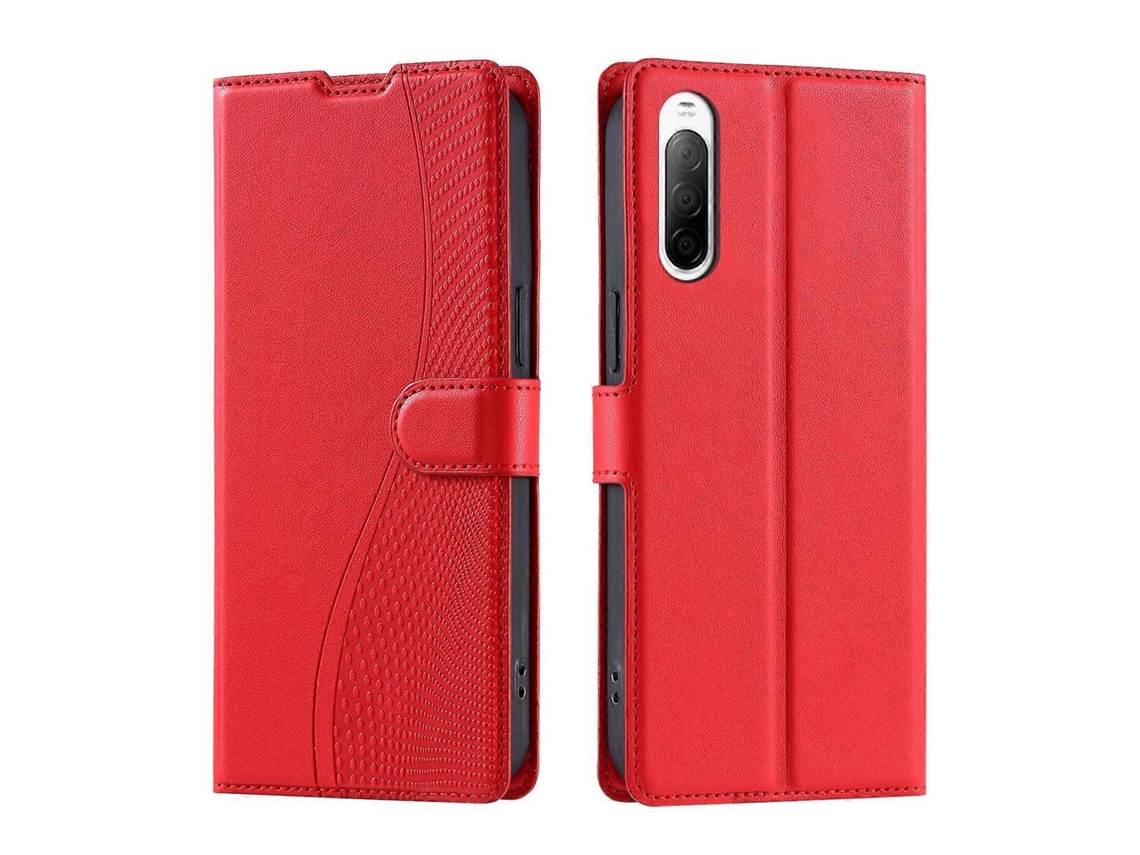 Capa De Celular De Couro Com Bolinhas Ultrafinas Voltage