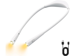 Luminária De Leitura, Luminária De Pescoço, Para Tricô E Leitura, 4 Cores, Intensidade Continuamente Variável
