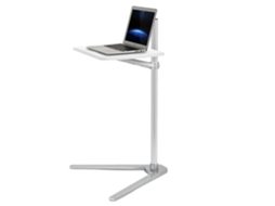 Suporte De Chão Para Laptop, Altura Ajustável De 610 A 900 Mm, Bandeja Espaçosa De 535 X 360 Mm, Prateado. Aquaforge