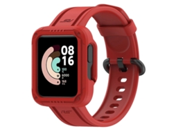 Pulseira De Silicone De Cor Sólida Para Xiaomi Mi Watch Lite