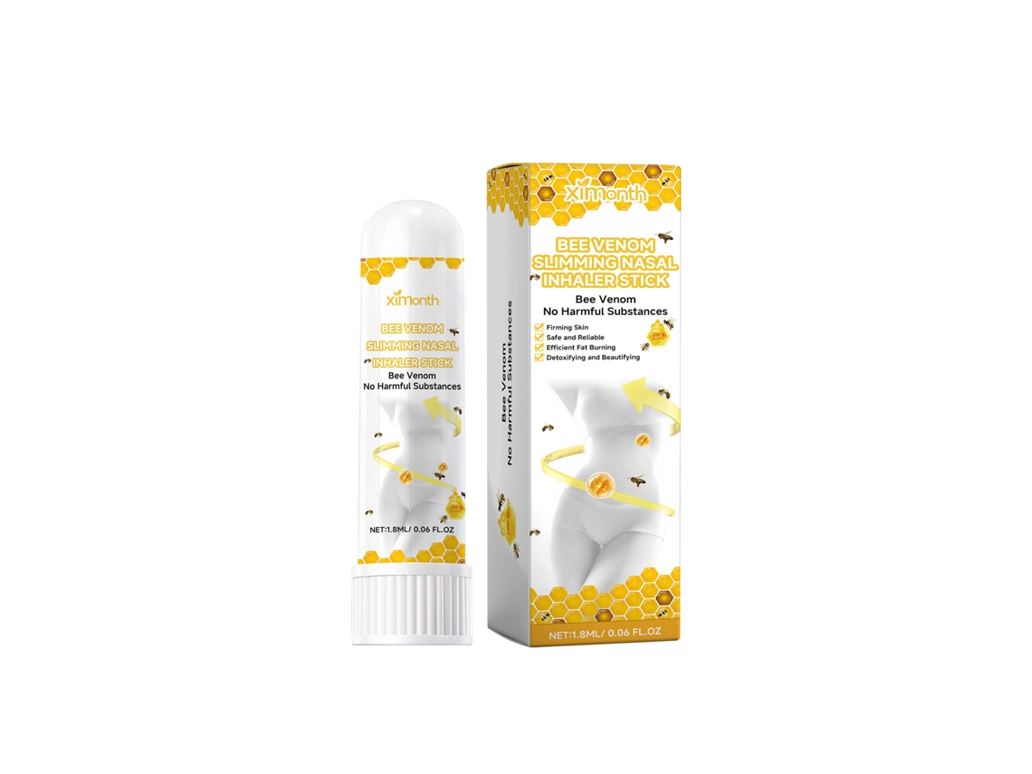 Inalador Nasal Emagrecedor Corporal Com Veneno De Abelha Ximonth Firmeza Leve Portátil