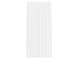 Maison Exclusive - Cortina De Renda Com Cortinas Branco 280 X 200 Cm Poliéster