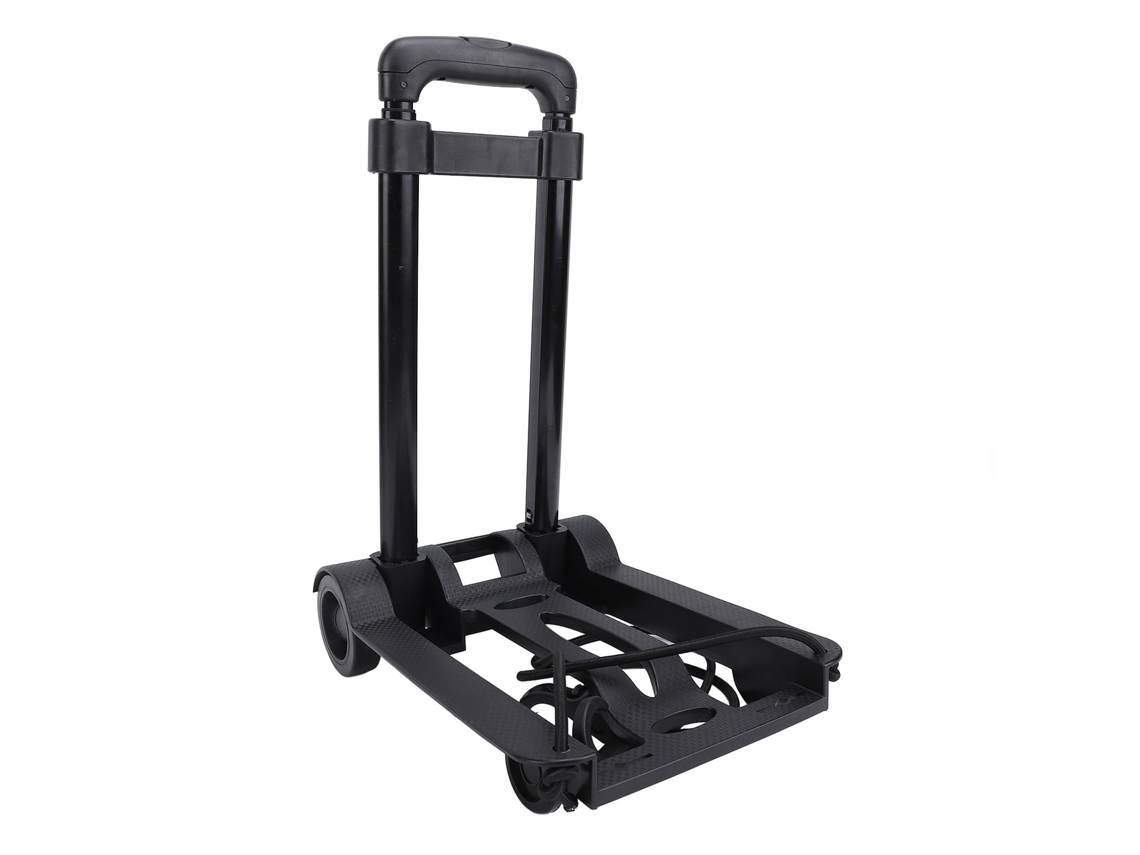 Carrito De Mano Plegable Con Cuerda Elástica Para Viajes Transporte 30kg