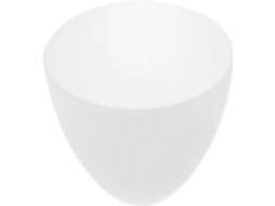 Difusor Decorativo E Protetor Em Vidro Branco Fosco Para Lâmpada E27, Ideal Para Sala De Estar Ou Quarto.