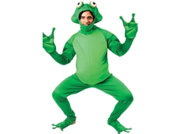 Halloween Cosplay Sapo Príncipe Conjunto de Festa Adulta de Uma Peça M