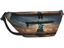 Bolsa de Ombro Unissex Tropicallife Usa New York Landscape para Homens e Mulheres 38 X 25 9 X 19 Cm Impermeáve
