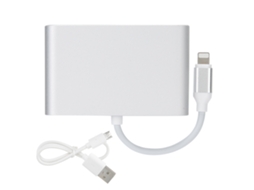 Adaptador Ios a Hdmi+vga+3.5mm Alumínio | S/MARCA
