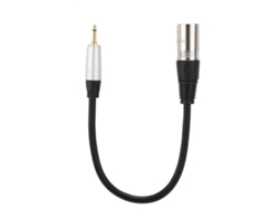 Cabo Adaptador de Áudio 3,5 Mm Macho para Macho, Mp3 Player e Laptop. AQUAFORGE