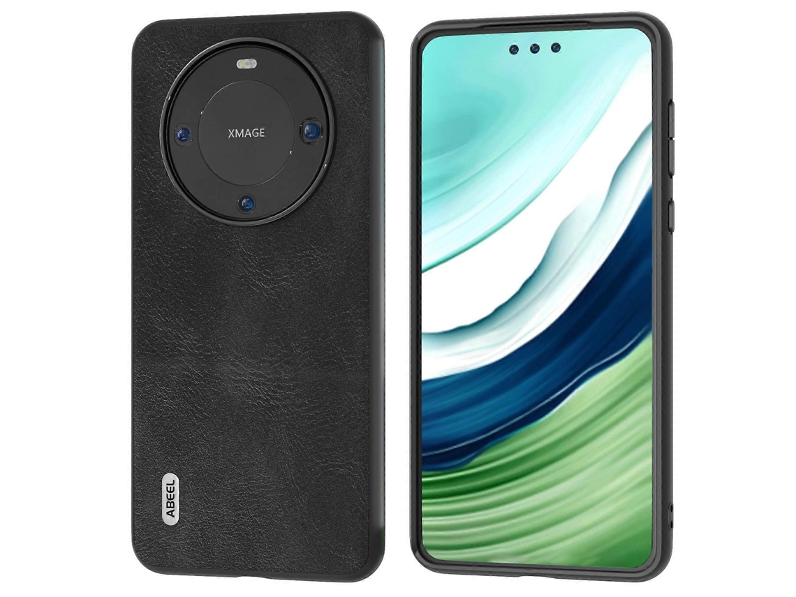 Capa De Telefone Pu Com Textura De Couro Abeel Para Huawei Mate 60