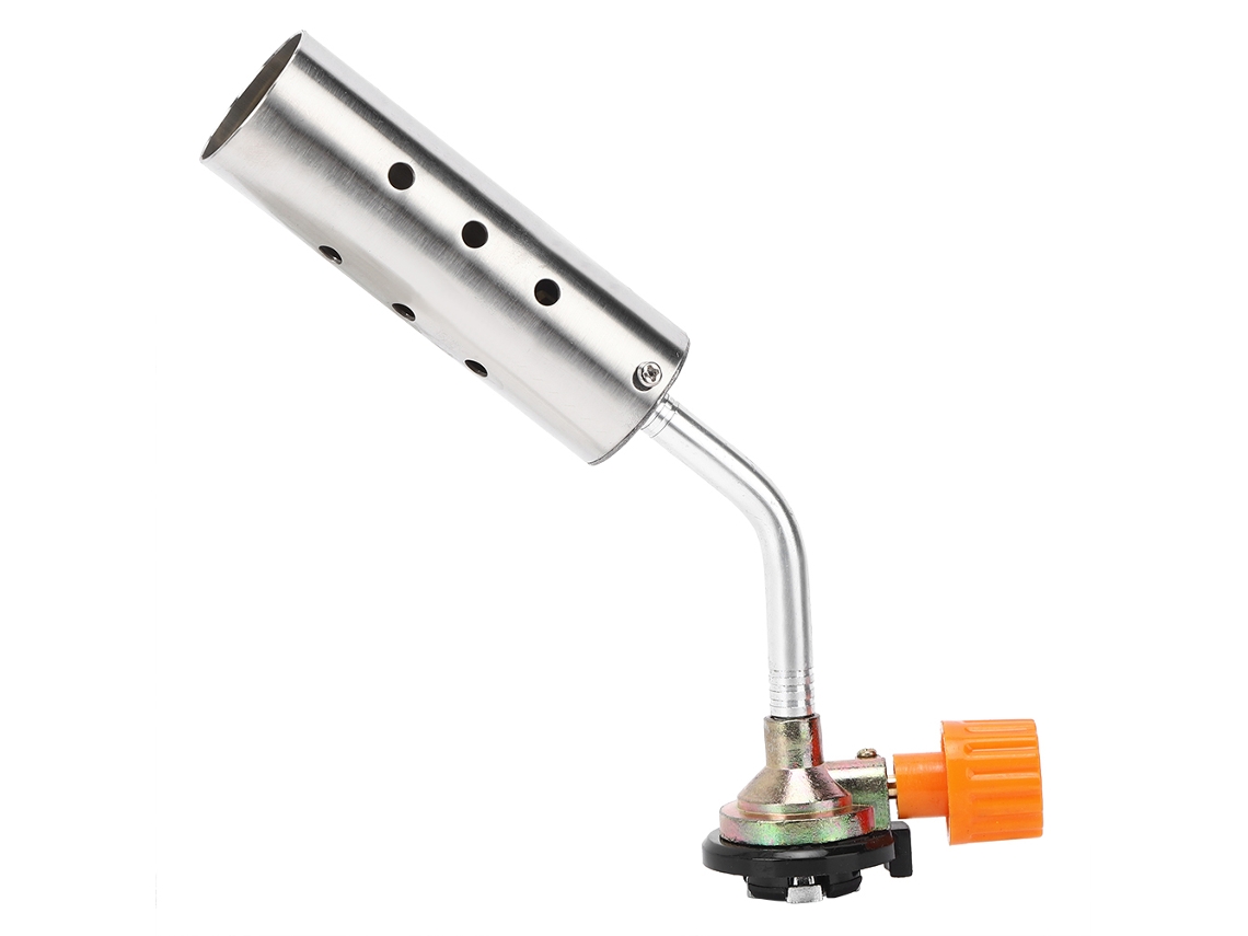Soplete De Gás Portátil Ajustável Com Ignição Manual Pistola De Solda Para Churrasco Ao Ar Livre 1300℃