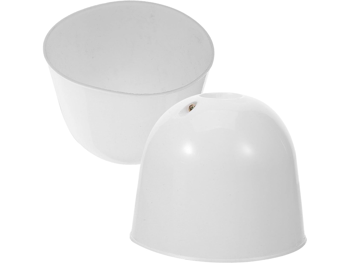 Capas Protetoras De Plástico Branco, Pacote Com 2 Unidades, Resistentes Ao Desgaste E À Deformação.